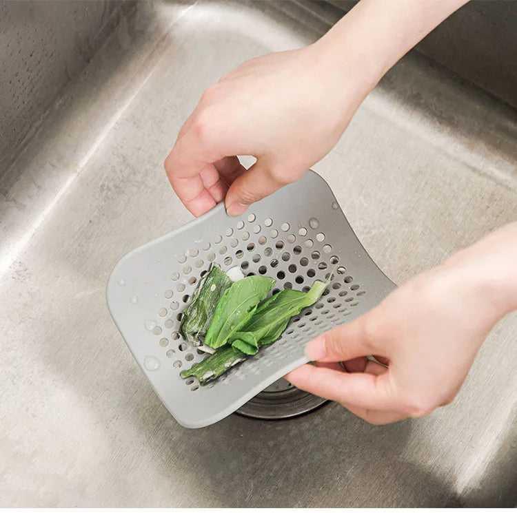 Drain Hair Catcher Filter Sink Anti-blocking Strainer Bathtub Shower Floor Silicone Stopper Cover Kitchen Bathroom Accessories