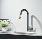 Pull Out Intelligent Touch Kitchen Sink Faucet With Hot And Cold Mixing Sink Faucet That Can Rotate 360 Degrees