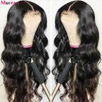 13x6 Body Wave Lace Front Wigs 100% Human Hair 250 Density Pre Plucked 13x4 HD Transparent Lace Frontal Wig Human Hair for Women