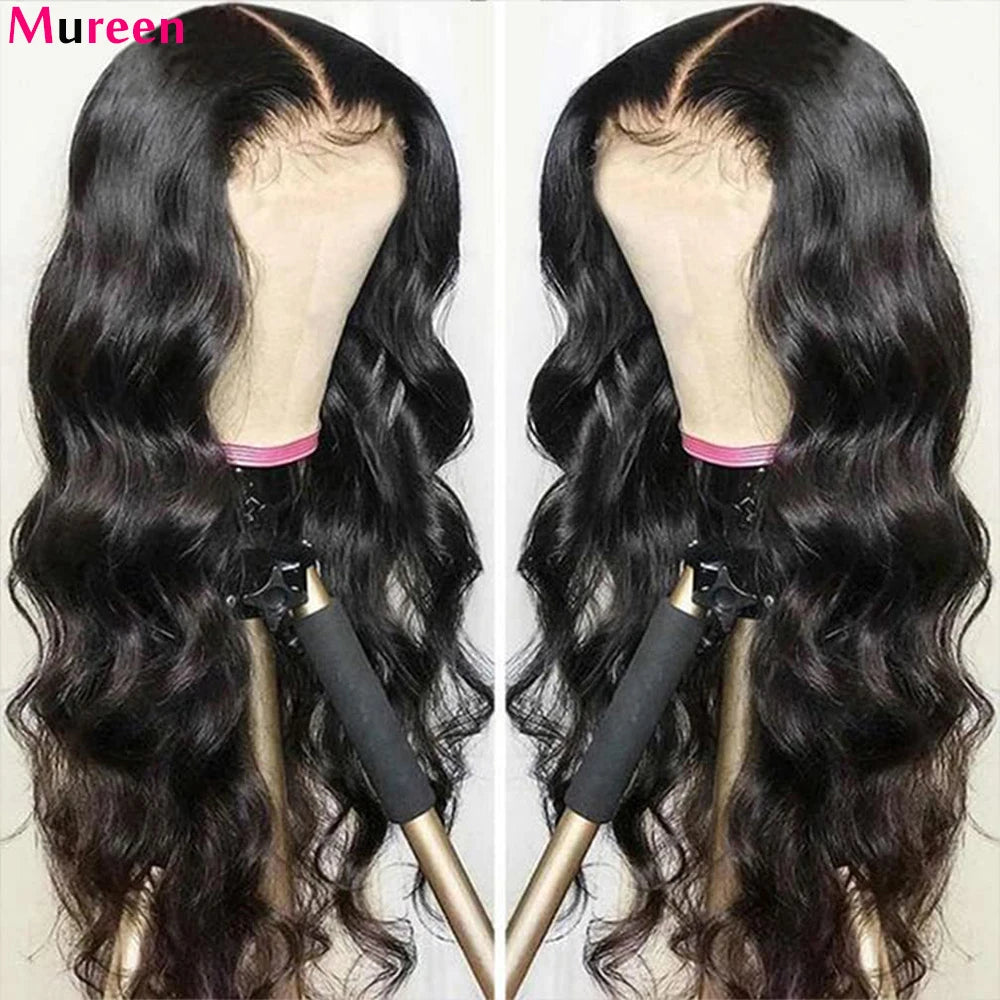 13x6 Body Wave Lace Front Wigs 100% Human Hair 250 Density Pre Plucked 13x4 HD Transparent Lace Frontal Wig Human Hair for Women