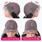 30 36 Inch 13x6 Transparent Bone Straight Lace Front Human Hair Wigs Pre Plucked Brazilian Straight Human Hair Wig For Women