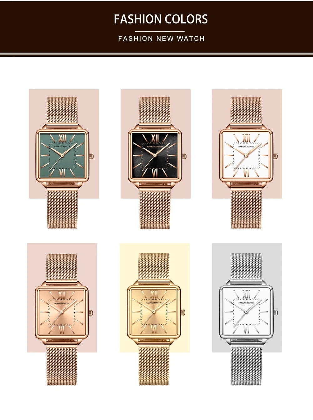 Miyota 2035 Quartz Machine Core Luxurious Top Brand Original Wrist Watch High Quality Fashion Women's Sports Dropshipping Watch