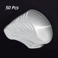 25/50pcs New Disposable Hairdressing Eye Mask Transparent Eye Shield Kit Dye Perm Face Cover Bangs Protection Guard Mask