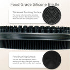 4-in-1 Multifunctional Cleaning Brush Silicone Shower Brush Set with Long Handle Massage Brush Bath Products And Tools