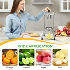 8-Section Wedger Lemon Slicer Cutter Lemon Wedge Slicer Chopper for Household Commercial Bar Restaurant Fruit Vegetable Cutting