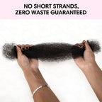 Brazilian QVR Afro Kinky Bulk Human Hair For Braiding Dreadlock Hair 50g/pc Virgin Natural Brown Remy Human Hair Debut Extension