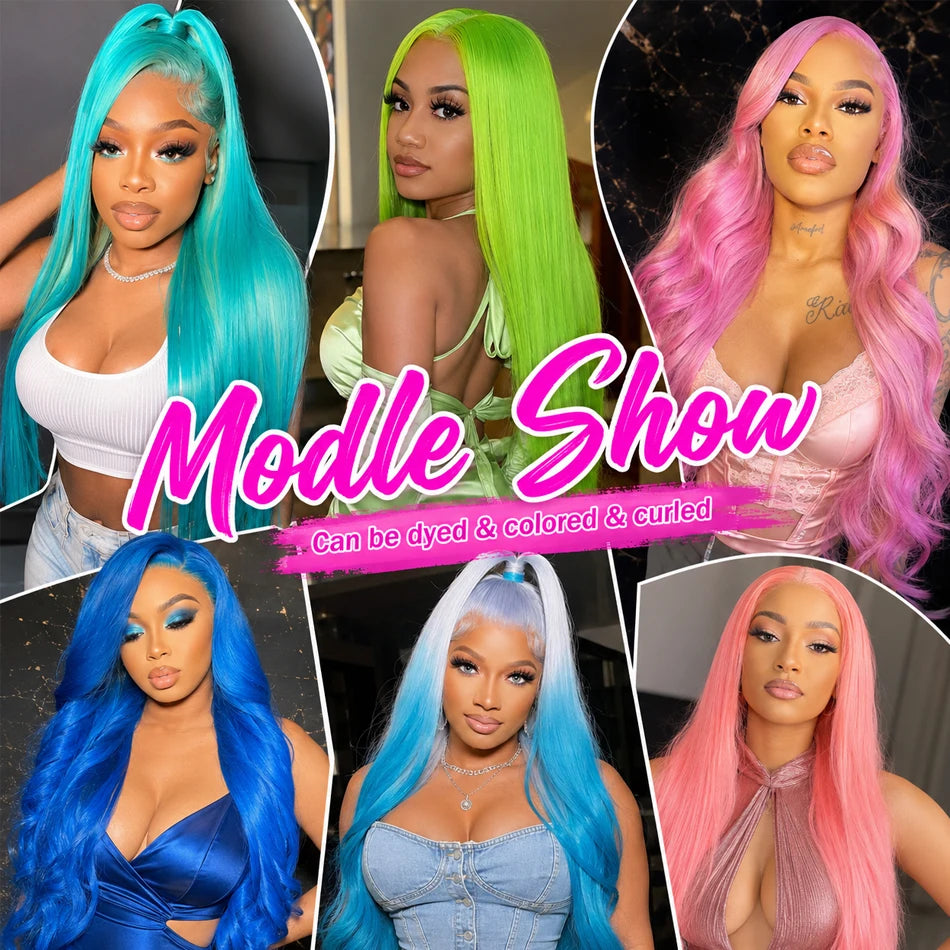 Blonde 613 Hd Lace Frontal Wig 13X6 Brazilian Straight Human Hair Wig 40 Inch Transparent Lace Frontal Wig For Women 250 Density
