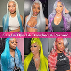 613 HD Lace Frontal Wig 13X4 13X6 360 Straight Lace Front Wig Human Hair 30 40 Inches 200% Density Brazilian Hair Wigs For Women