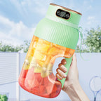 New Portable Juicer Cup Multifunctional Digital Display USB Fruit Mixers Juicers Electric Juicer Blender Fruit Juicer Cup Travel