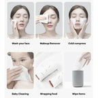 Disposable Face Towel Travel Facial Cleansing Soft Fabric Travel Cleaning Dry Wet Makeup Remover Washing  Facial Tissue Towel