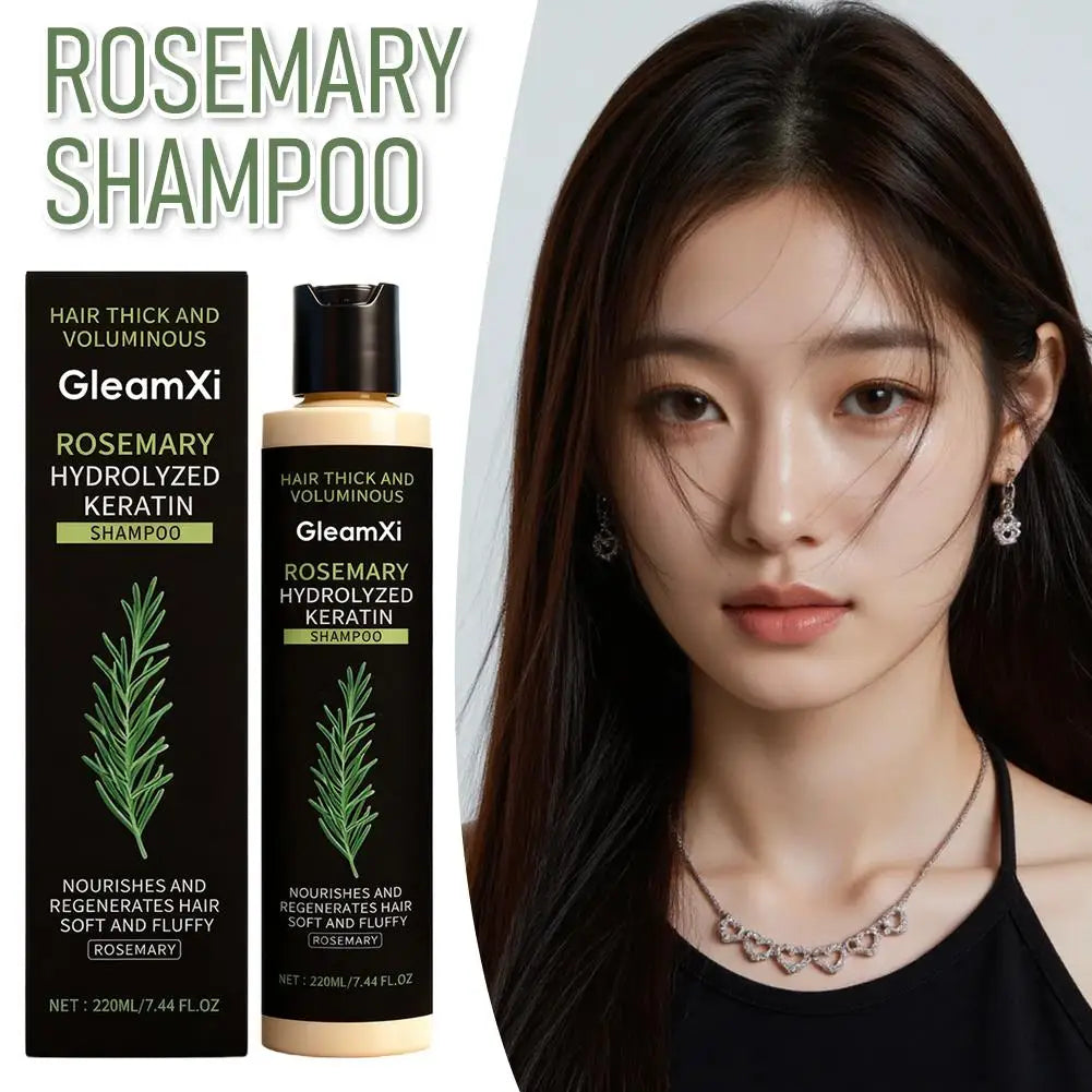 Rosemary Hair Growth Shampoo Organic Rosemary Oil for Hair Growth, Natural Anti Loss Thickening Shampoo for Thinning Hair
