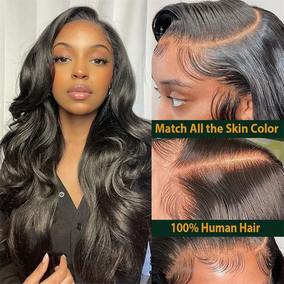 30 40 Inch Body Wave Human Hair Wigs 13x6 HD Lace Front Wig Human Hair 13x4 360 Lace Frontal Wigs 4x4 Lace Closure Wig For Women