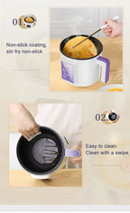 Mini Electric Rice Cooker Double Layer Multi Cooker Non-Stick Smart MultiCooker Electric Cooker Steamed Rice Pot for Home