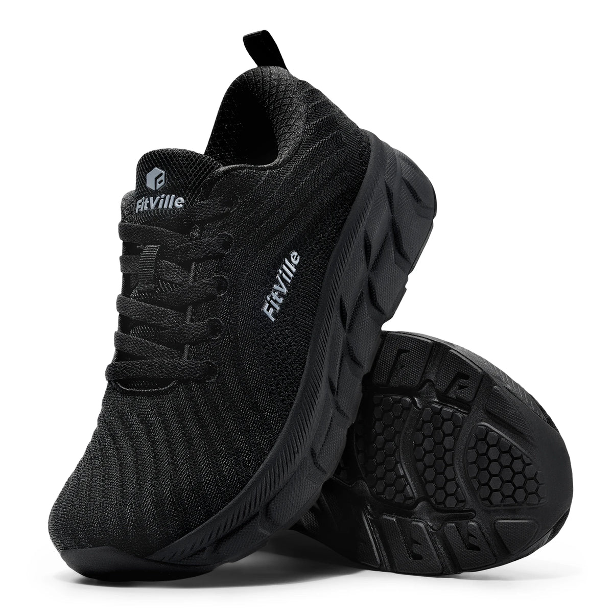 Fitville Women's Sports Shoes Breathable Wide Walking Rnning Jogging Shoes for Women Casual Sneakers Lightweight Comfortable