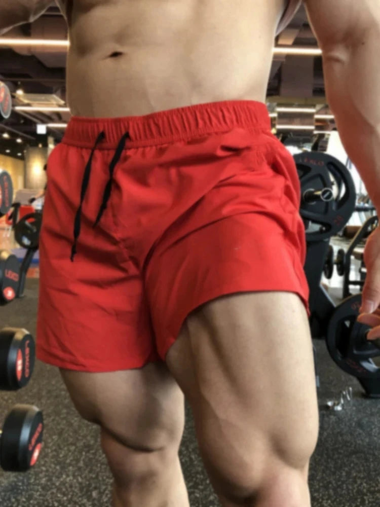 2025 Sports Shorts Men's Running Shorts Summer Gym Men Fitness Training Badminton Pants Fast Dry Loose Fitting Workout Shorts