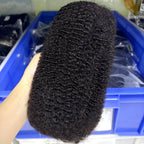 10-16Inch Natural 4C Afro Kinky Curly Bulk Human Hair Extensions No Weft Brazilian Remy Bulk for Locs Braiding Hair