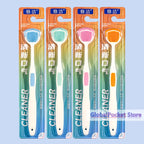 1/5PCS Tongue Scraper Oral Cleaner Brush Soft Silicone Cleaning Tongue Toothbrush Mouth Fresh Breath Scraping Hygiene Care Tools