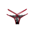 Pure French Desire Aesthetic Lace Underwear, Tight Fitting Low Waist Underwear With Sexy Mesh Breathable Holes，sexy Adult
