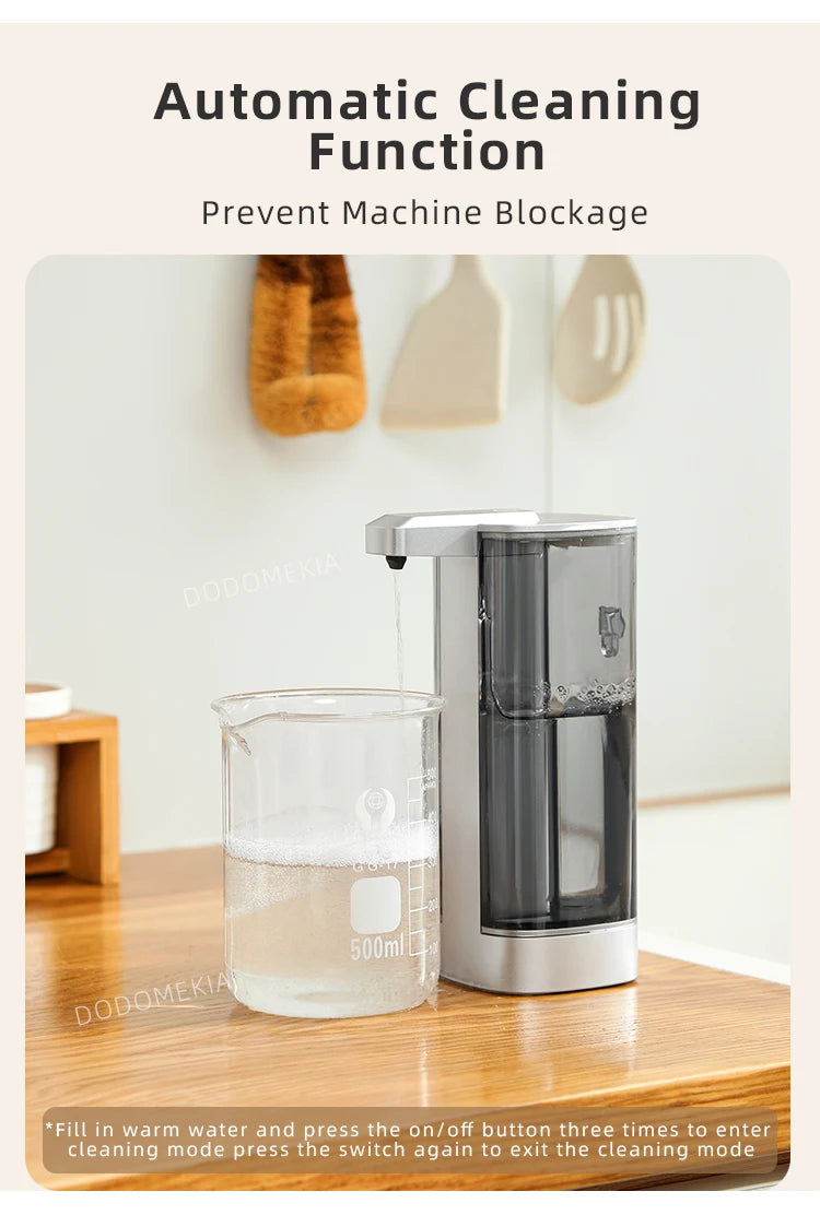 Automatic Dishwashing Machine Sensor Intelligent Hand Washing Machine Kitchen Hand Sanitizer Soap Dispenser