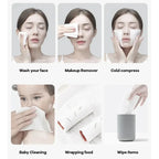 Disposable Face Towel Travel Facial Cleansing Soft Fabric Travel Cleaning Dry Wet Makeup Remover Washing  Facial Tissue Towel
