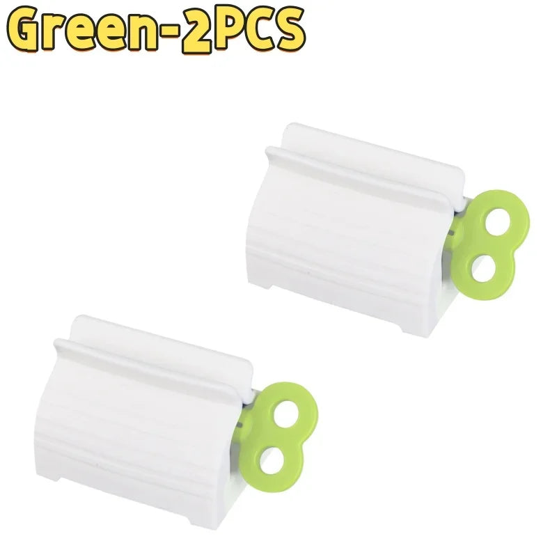 Toothpaste Squeezers Holder Simple Manual Rotation Squeezing Facial Cleanser Squeezer Holder Multi Functional Squeeze Tools