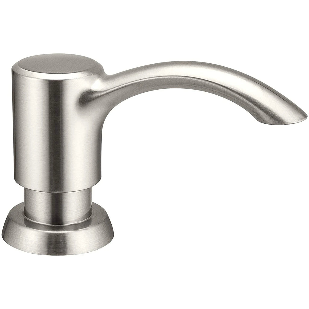 Samodra Nickel Soap dispenser Black Kitchen sink Counter Liquid Soap Dispenser Bottle kitchen accessories 350ml  Built in Pumps