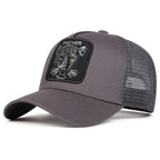 Unisex PANTHER Embroidery Baseball Net Caps Spring and Summer Outdoor Adjustable Casual Hats Sunscreen Hat Sports Cap