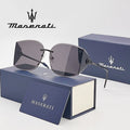 MASERATI Luxury Sunglasses Nylon Sunglasses UV400 Sunglasses for Driving Cycling Beach Outdoor for Men Women Trendy Design