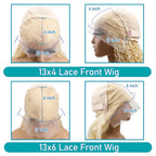 46 Inch Long Straight Blonde 613 HD Lace Frontal Human Hair Wig 13x4 Lace Front Colored Wig 13x6 Human Hair Wigs For Women