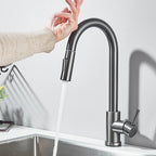 Pull Out Sensor Kitchen Faucet Sensitive Touch Control Faucet Mixer For Kitchen Touch Sensor Kitchen Mixer Tap