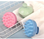 Price shown before tax Scalp Massage Comb Silicone Shampoo Brush Head Hair Washing Combs Body Massage Brush Bath Shower Brush Sa