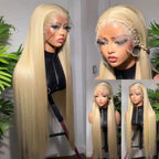 46 Inch Long Straight Blonde 613 HD Lace Frontal Human Hair Wig 13x4 Lace Front Colored Wig 13x6 Human Hair Wigs For Women