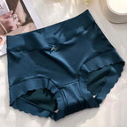 Ice silk Underwear Women's Briefs Soft Sexy High quality Comfortable Abdomen Panties smooth Lingerie