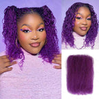 Black Pearl Top QVR Peruvian Kinky Curly Mini Twist Hair 50G/pc Afro Kinky Bulk Human Hair for Braiding 100% Remy Hair Bundles