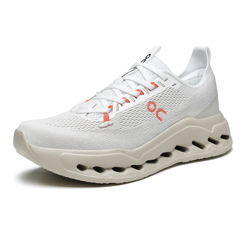 Men High Performance Running Shoes Light Cushion Marathon Ready Eco Breathable Mesh Non Slip Daily Outdoor Walking Sneakers