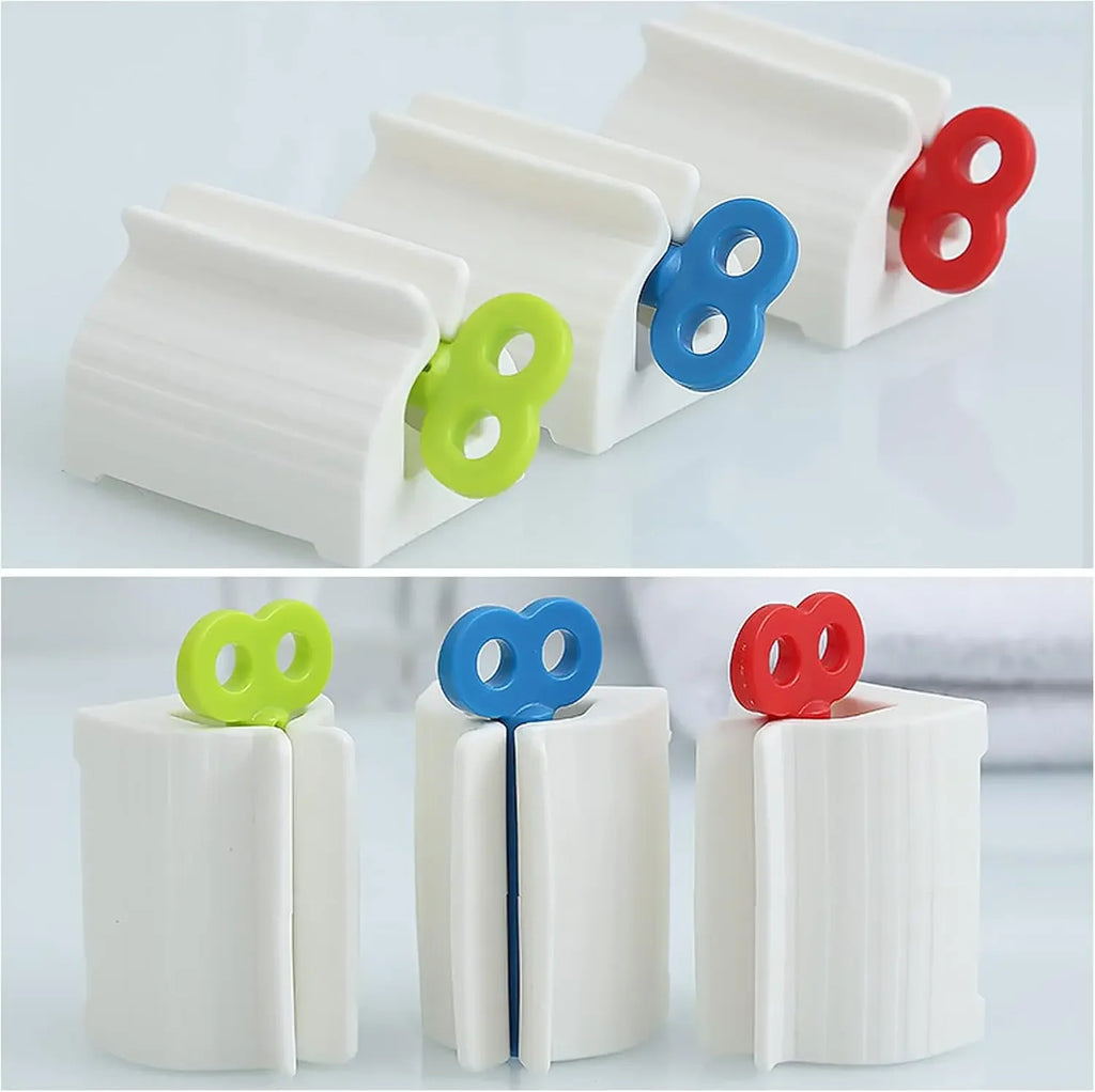 Toothpaste Squeezers Holder Simple Manual Rotation Squeezing Facial Cleanser Squeezer Holder Multi Functional Squeeze Tools