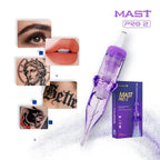 Mast P60 Permanent Makeup Tattoo Machine 5 Adjustable Strokes LED Digital Display Lightweight Design for Eyebrows Eyeliner Lip