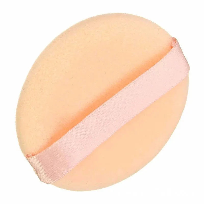 5/10/20/30pcs Powder Puff Cotton Cosmetic Powder Makeup Puffs Pads Makeup With Ribbon Face Powder Puffs For Loose And Foundation