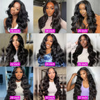 30 40 Long Body Wave Bundles Human Hair 8-40 Inch Brazilian Raw Unprocessed Raw Virgin Human Hair Wavy 2/3/4 Bundles