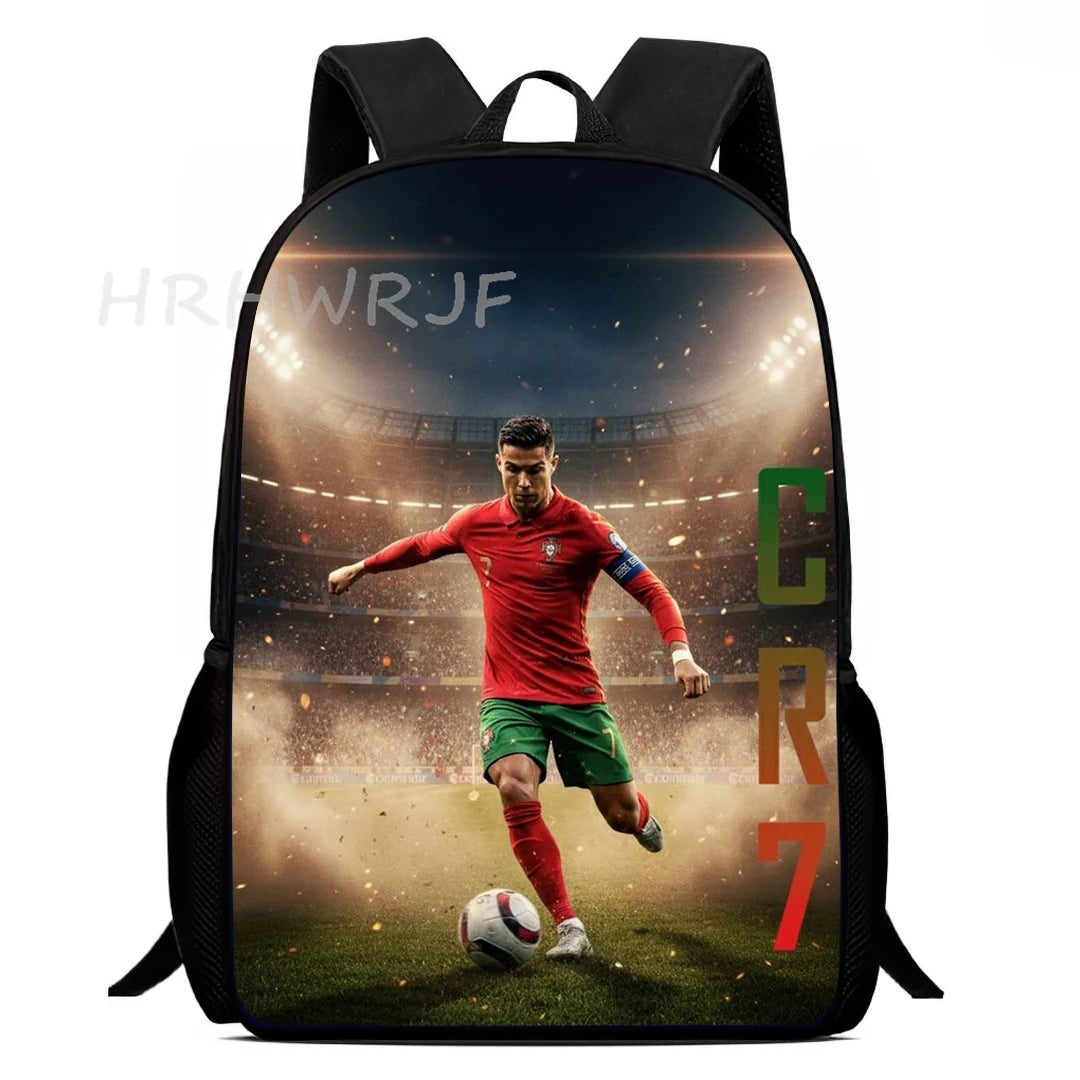 CR7 Backpack Kids School Bag Super Football Kindergarten Bag Rucksack Knapsack Children's Backpack Primary Mochilas
