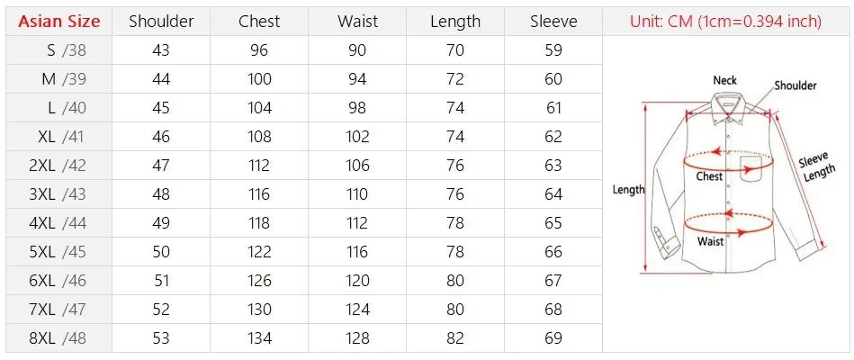 Quality 100%Cotton Men Dress Long Sleeve Shirt Solid Male Plus Size Regular Fit Business Social Office Shirt White Blue S-8XL