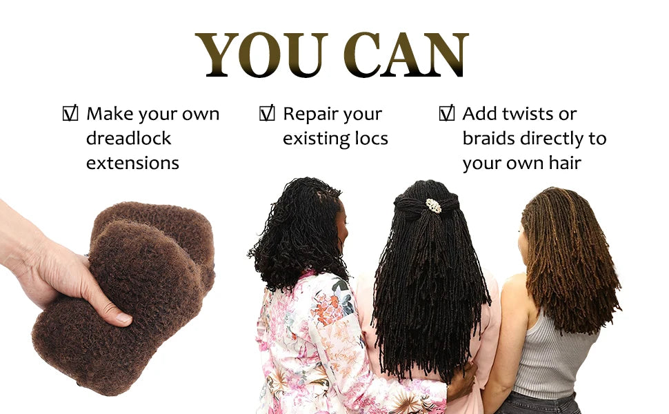 Black Pearl Top QVR Peruvian Kinky Curly Mini Twist Hair 50G/pc Afro Kinky Bulk Human Hair for Braiding 100% Remy Hair Bundles