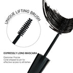 JUJU DREAM 4D Black Waterproof Fiber Mascara，Volumizing, Lengthening, Curling, Waterproof Eye Makeup Cosmetic