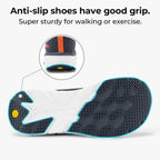 FitVille Men'S Shoes Wide Toe Box Cushioned Extra Wide Width Non Slip Running Shoe Comfortable Lightweight Sneakers For Fat Feet