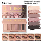 Eyeshadow Palette Long-Lasting Eye Makeup Rich Pigment Neutral Shades Blendable Color Matte Nudes Eyeshadow Palette Woman Makeup