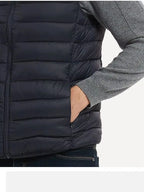 Men' Sleeveless Vest Jackets Winter Fashion Male Cotton-Padded Vest Coats Men Stand Collar Warm Waistcoats Clothing