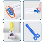 1/2/3/5pcs Plastic Dispenser Bathroom Accessories Multifunction Tube Squeezer Manual Squeezer Toothpaste Easy Portable