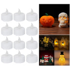 For Bambu Lab LED Flame Tea Light Candle Set 3D Printing Model for Bambulab Creality Elegoo 3D Printer Accessories KC008/KC017