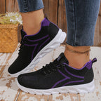 2026 Spring/Summer New Style Women's Sole Shoes - Fly-Weave Breathable, Comfortable, Soft-Tread Anti-Slip Fitness Shoes