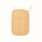 1/6pcs Natural Loofah Exfoliating Sponges - Gentle Body Scrubber for Shower & Bath, Bamboo Fiber Cleaning Pads
